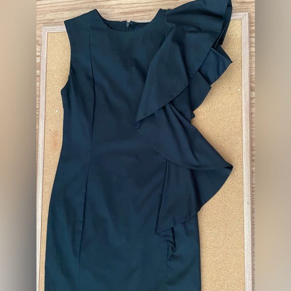 French Connection Ruffle Detail Dress - Picture 2 of 5